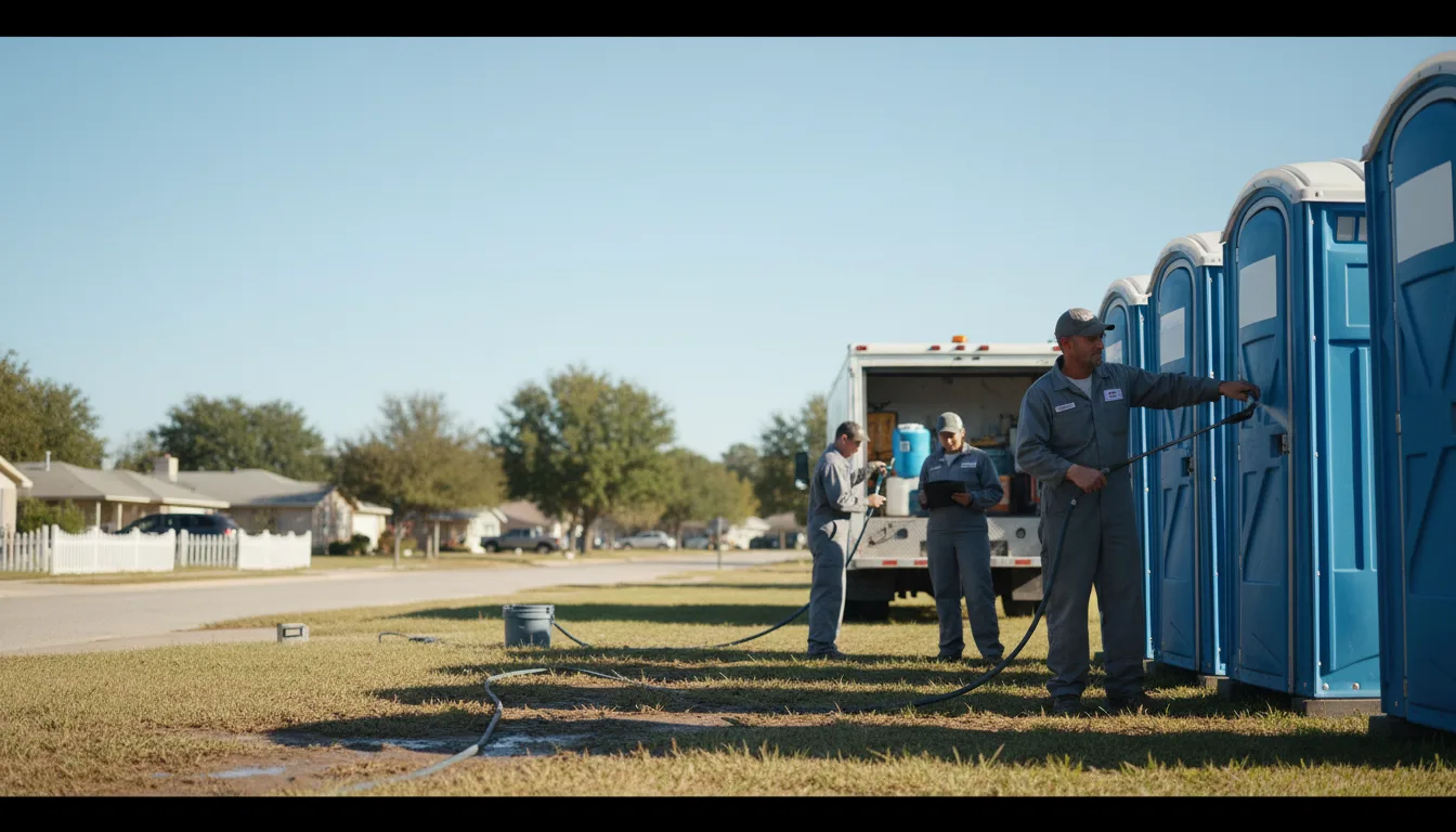 Long-Term Portable Toilet Rental in Frankfort, OH near me